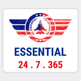 Essential 24.7.365 (Air force) Magnet